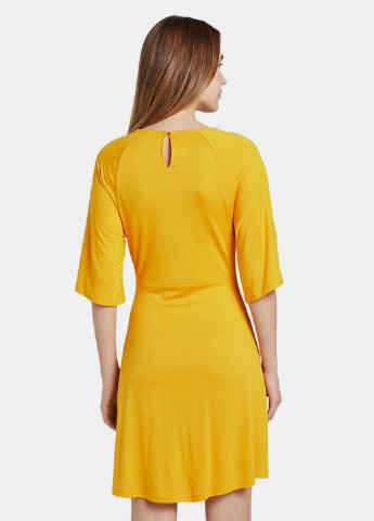 Жовтий кежуал сукня Tom Tailor однотонна