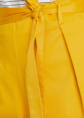 Желтые кэжуал летние кюлоты брюки KOTON
