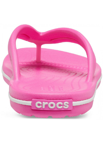 Розовые пляжные вьетнамки Crocs
