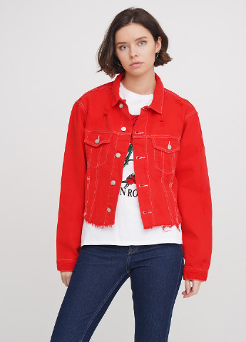 Красная демисезонная куртка Y.TWO