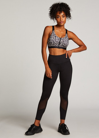 Чёрно-белого топ бюстгальтер Hunkemoller без косточек полиамид