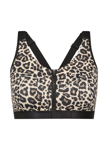 Чёрно-белого топ бюстгальтер Hunkemoller без косточек полиамид