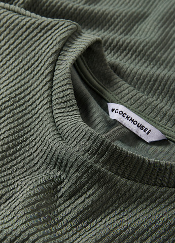 Оливкова кежуал сукня силуетна C&A однотонна