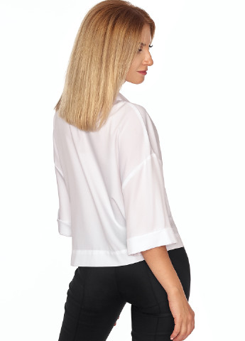 Белая демисезонная блуза SL- FASHION