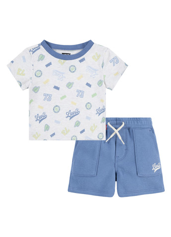 Комбінований літній комплект (футболка, шорти) Levi's