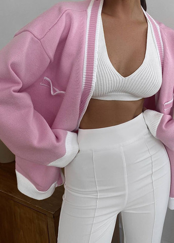 Молочные демисезонные леггинсы No Brand