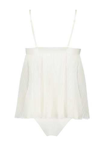 Белый демисезонный комплект (топ, трусики) Hunkemoller