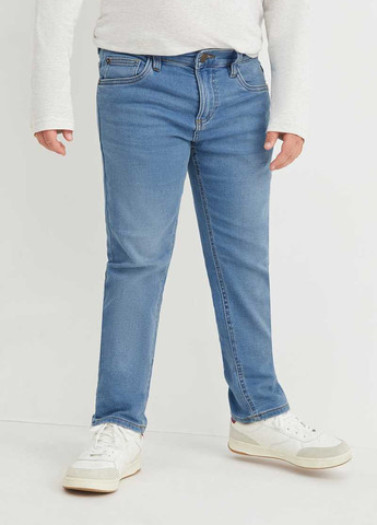 Синие демисезонные джинсы (2 шт.) C&A