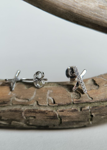 Серьги Silver Flame (350941331)