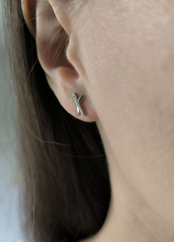 Серьги Silver Flame (350941331)