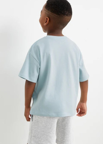 Світло-бірюзова літня футболка C&A