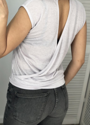Сиреневая летняя блузка женская сиреневая TRG