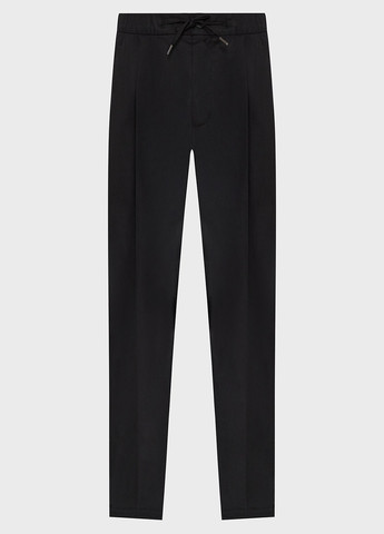 Черные классические, кэжуал демисезонные прямые брюки Calvin Klein