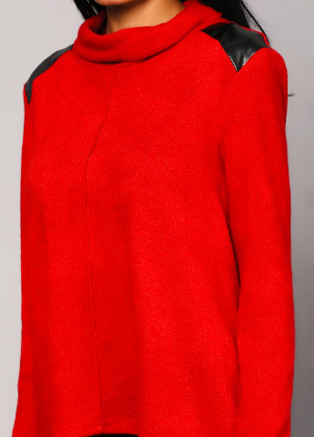 Красный демисезонный свитер Jhiva