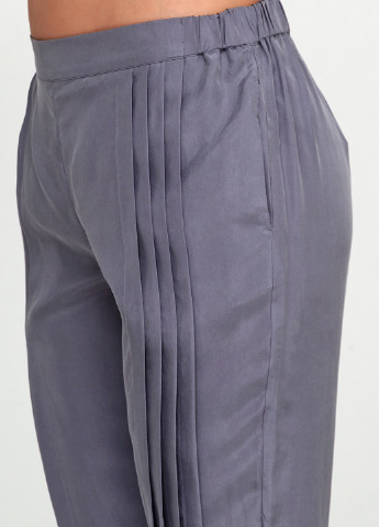 Серые кэжуал демисезонные зауженные брюки Emporio Armani