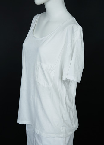 Белая летняя футболка Vailent Clothing