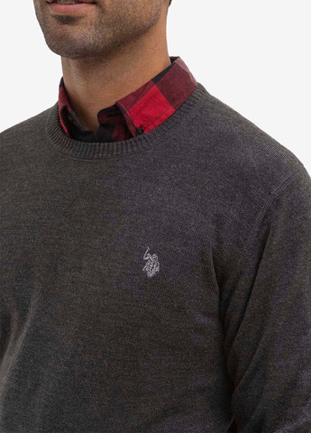 Темно-серый демисезонный джемпер джемпер U.S. Polo Assn.