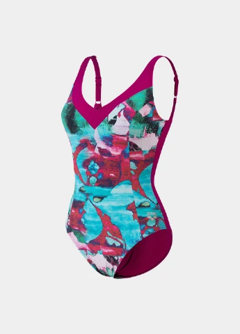 Комбинированный демисезонный купальник слитный Arena BODYLIFT SWIMSUIT STEFANIA WIN