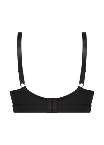 Чёрный топ бюстгальтер Hunkemoller без косточек полиамид