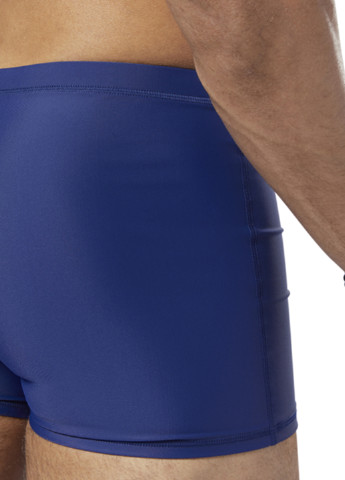 Мужские темно-синие спортивные плавки шорты Reebok