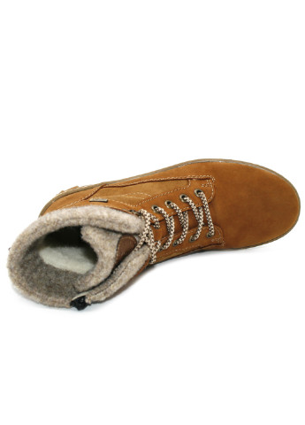 Зимние ботинки Remonte без декора из натуральной замши