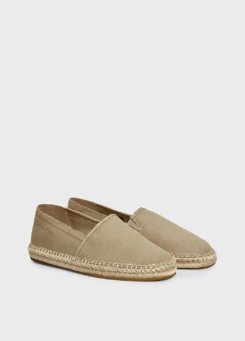 бежевые эспадрильи Calvin Klein однотонный (302812628)