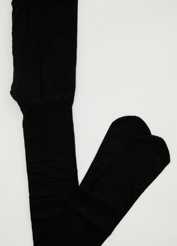 Колготы DeFacto без уплотненного носка чёрные повседневные
