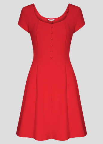 Красное кэжуал платье Orsay однотонное