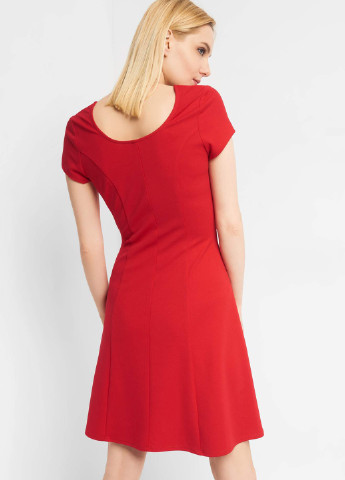 Красное кэжуал платье Orsay однотонное