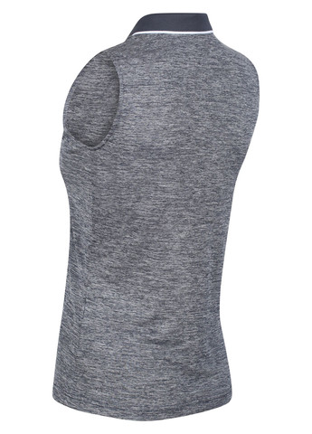 Серо-синяя женская футболка-поло Regatta меланжевая