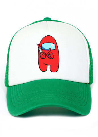 Кепка Тракер дитяча Амонг Ас Червоний (Among Us Red) (33404-2417) MobiPrint (220769806)