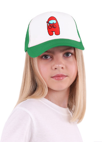 Кепка Тракер дитяча Амонг Ас Червоний (Among Us Red) (33404-2417) MobiPrint (220769806)