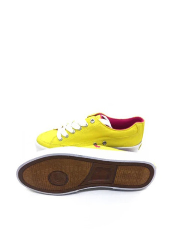 Желтые кеды Ralph Lauren