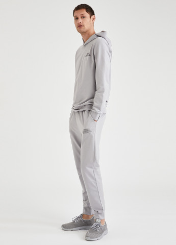 Спортивний костюм (реглан, штани) DeFacto джогери світло-сірі спортивні трикотаж, бавовна