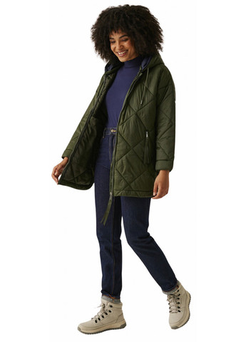 Оливковая (хаки) зимняя куртка Regatta Emila