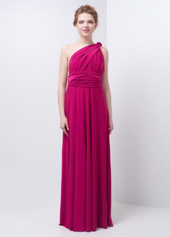 Фіолетова вечірня сукня RicaMare однотонна