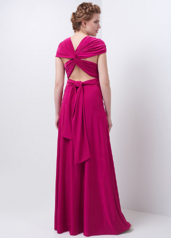 Фиолетовое вечернее платье RicaMare однотонное