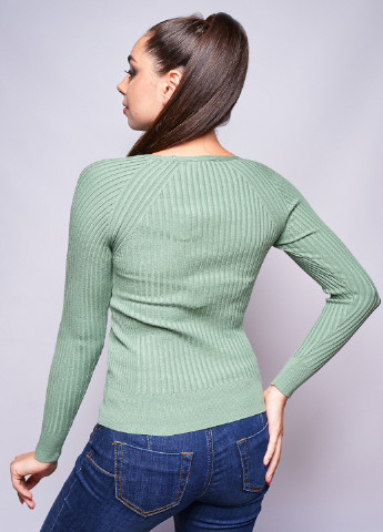 Оливковый демисезонный пуловер пуловер Madoc Jeans