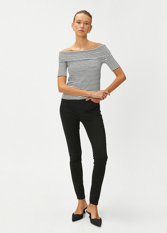 Черные демисезонные джеггинсы KOTON