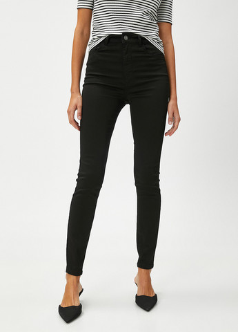 Черные демисезонные джеггинсы KOTON