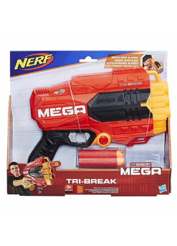 Игрушечное оружие Nerf бластер МЕГА Три-брейк (E0103) Hasbro (254082518)