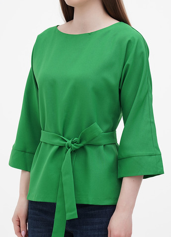 Темно-зелена літня блуза Dioni