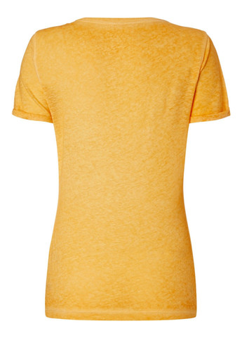 Оранжевая летняя футболка Napapijri