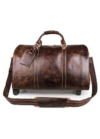 Шкіряна дорожня сумка 49х30х23 см Vintage (229461342)