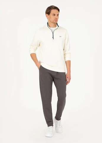 Темно-серые спортивные демисезонные джоггеры брюки Pierre Cardin