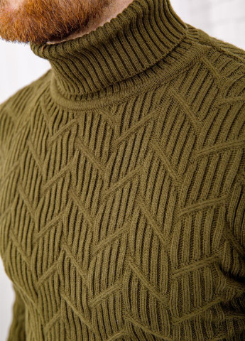 Оливковий (хакі) демісезонний светр Ager