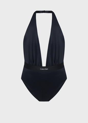 Чорний літній купальник суцільний Calvin Klein