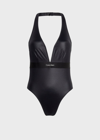 Чорний літній купальник суцільний Calvin Klein