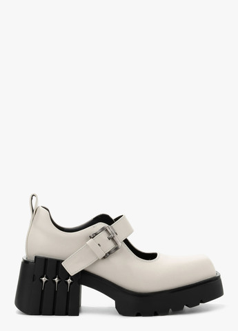 Le'BERDES Туфлі мері джейн білий з натуральна шкіра, україна — демісезон (322646272)