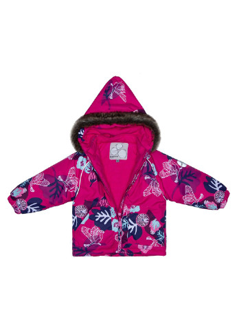 Фуксиновый зимний комплект зимний (куртка + полукомбинезон) avery Huppa
